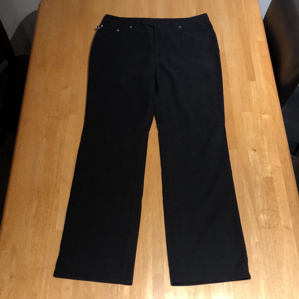 *SOLD elsewhere* - Vintage Express Bootcut Pants - Suede-like 11/12